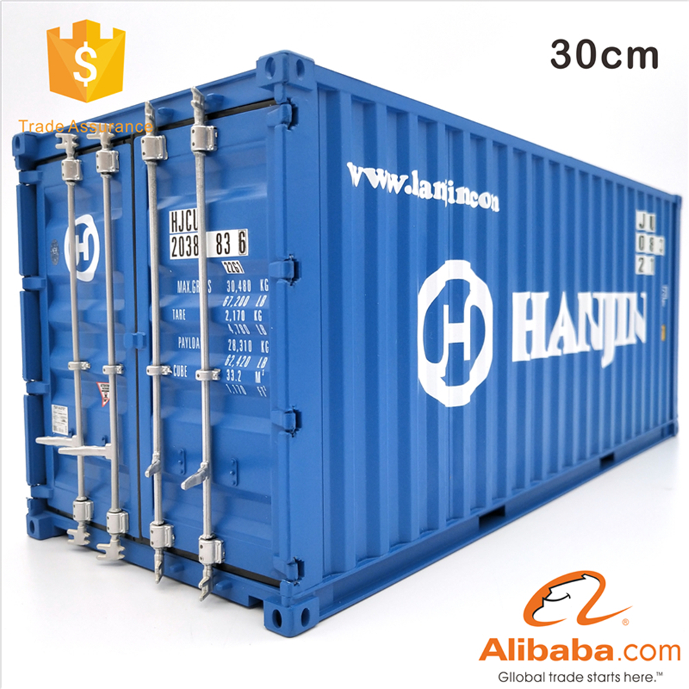 30cm 120 Hanjin Shipping 20GP shipping container scale model containers model O.A.S ship model