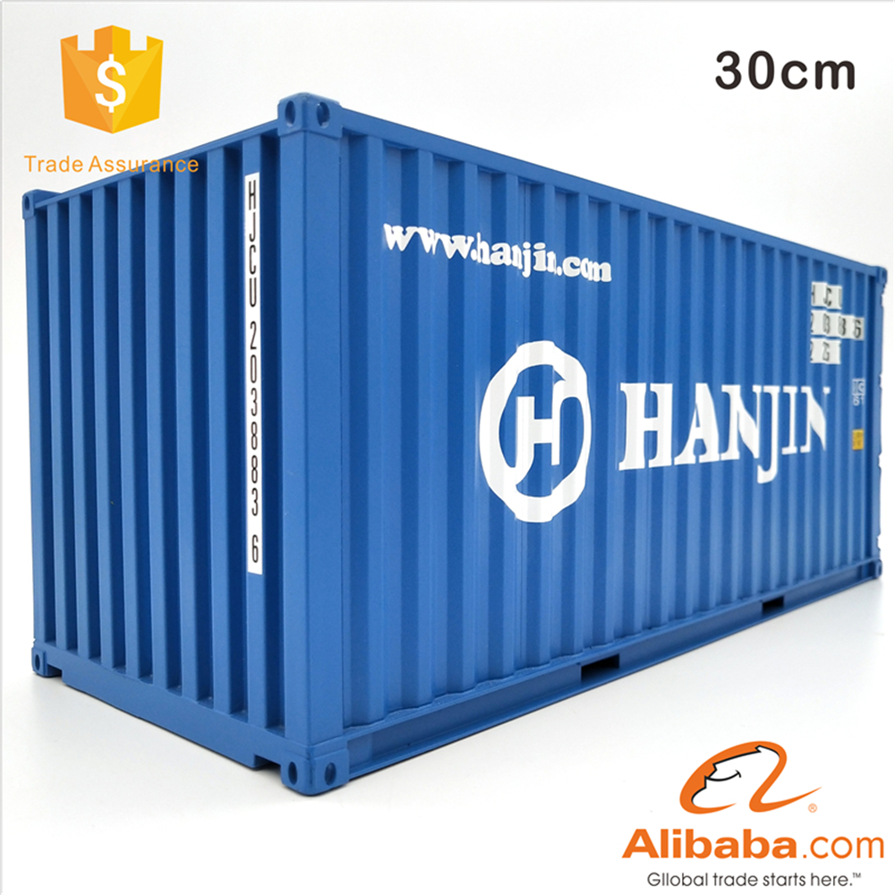 30cm 120 Hanjin Shipping 20GP shipping container scale model containers model O.A.S ship model