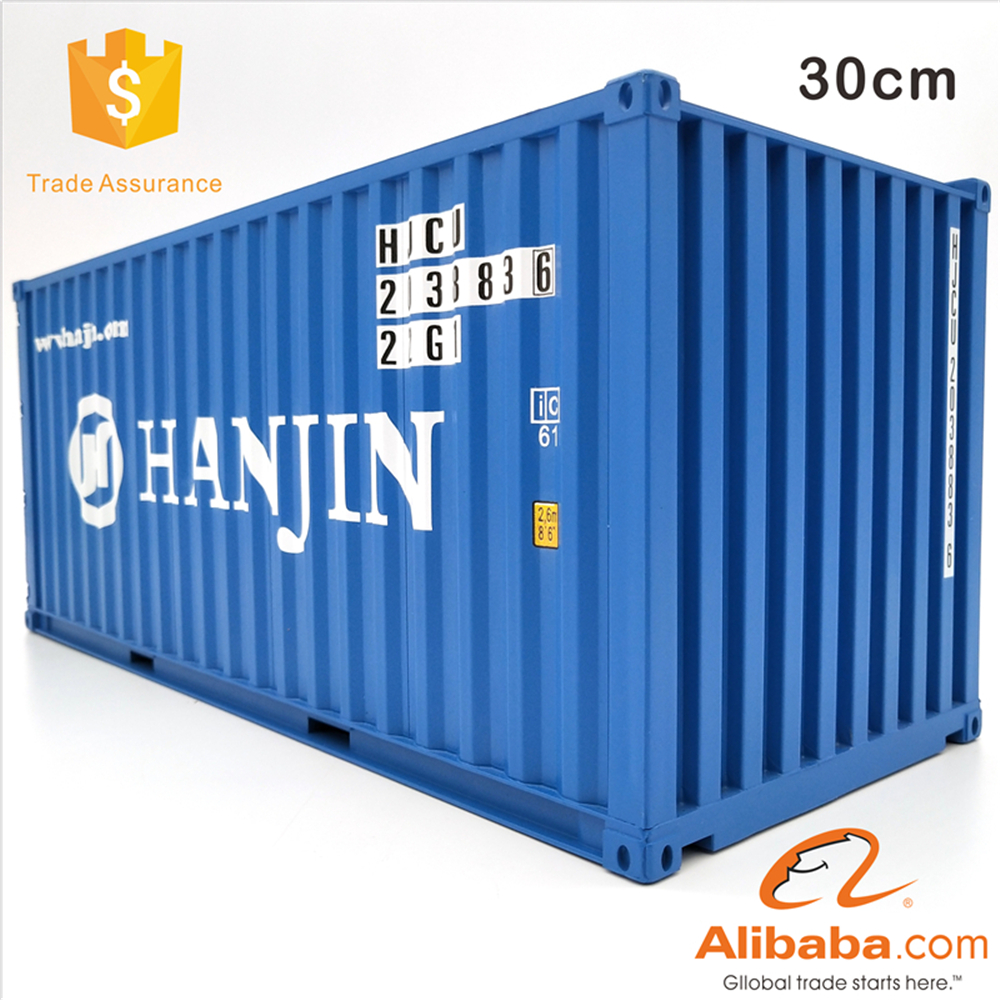 30cm 120 Hanjin Shipping 20GP shipping container scale model