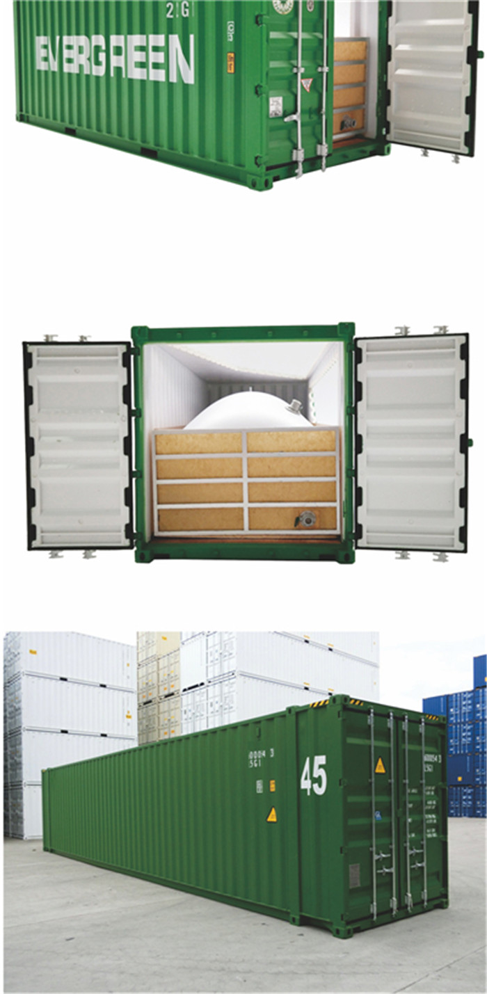长荣ever green液袋包装 1:20集装箱模型 海艺坊航运液袋货柜模型订制