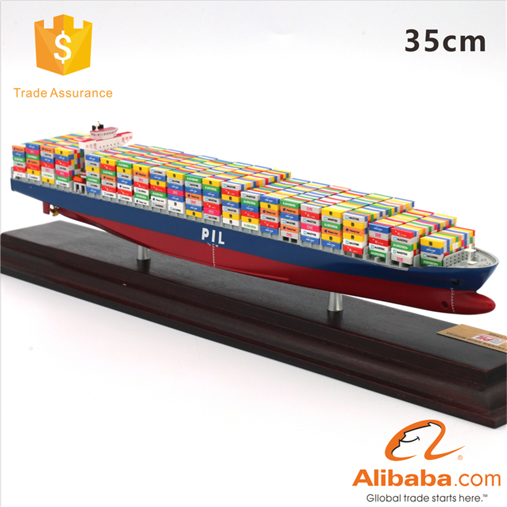 Shipping Container Scale Model 35cm PIL container ship model Custom shipping scale model O.A.S ship ...
