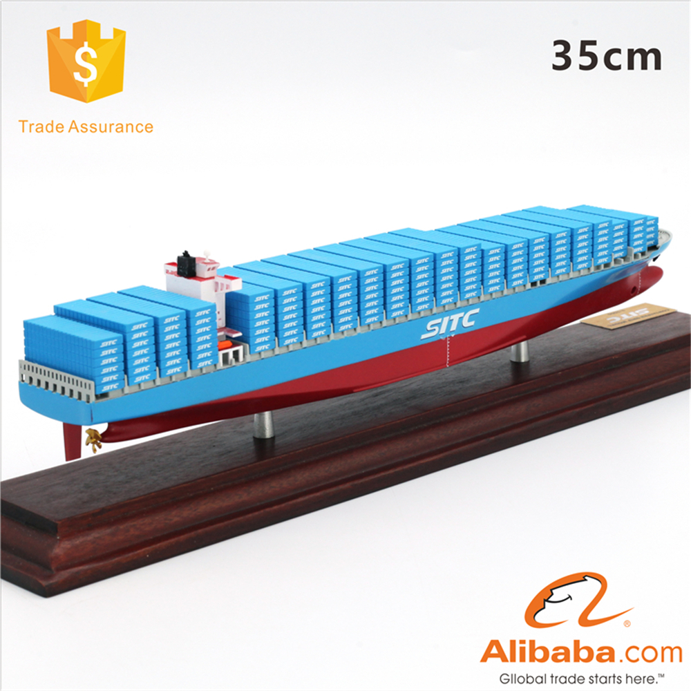 Shipping Container Scale Model 35cm SITC container ship model customized shipping scale model O.A.S ...